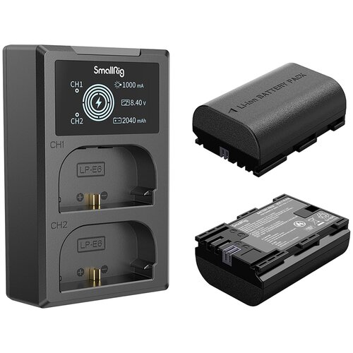 SmallRig 3821 LP-E6NH Baterija i punjač za kameru Slike