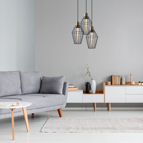 Opviq Wire - 6126 Black Chandelier Slike