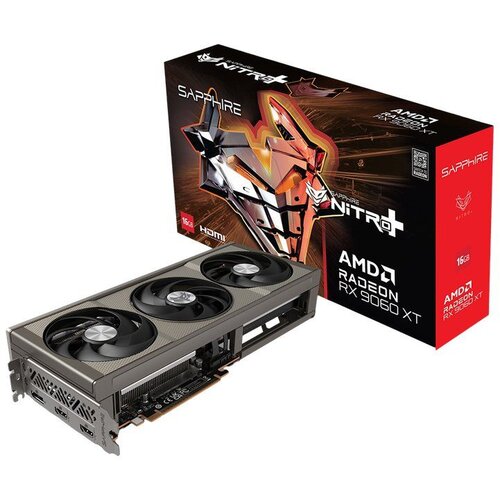 Sapphire grafička kartica amd radeon rx 9060 xt 16GB GDDR6 128bit nitro+ gaming oc Slike