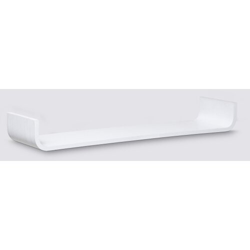5five Zidna polica KAPTO 80x20 cm bela Slike