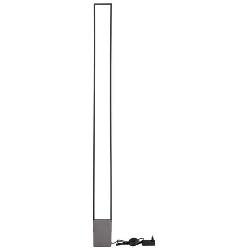 Nova Luce Crna LED stojeća svjetiljka (visina 161 cm) Lithos &amp;ndash; Slike