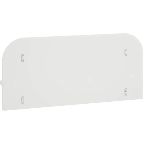  Zidna polica 2 kom. Bijela 80,5 x 13,5 x 37,5 cm Prerađeno drvo Slike