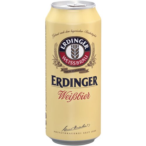Erdinger Pivo belo limenka 0.5l Cene