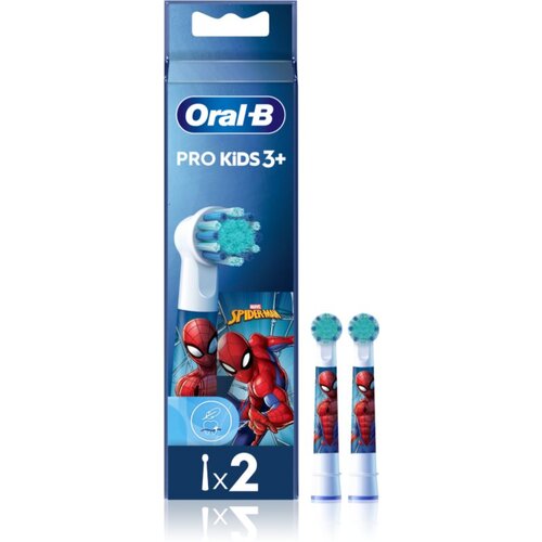 Oral-b PRO Kids 3+ zamjenske glave za zubnu četkicu za djecu Spiderman 2 kom Slike