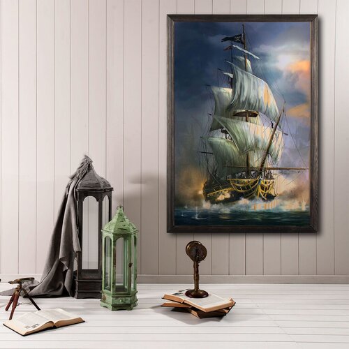 Wallity slika sailboat, 35 x 50 cm Cene