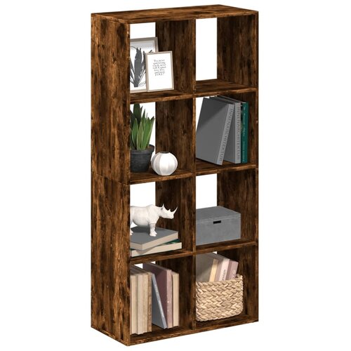 Pregrada regal za knjige boja hrasta 69,5x29x137,5 cm drveni Cijene