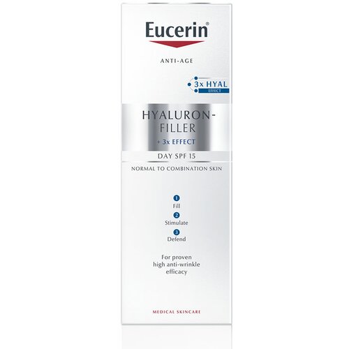 Eucerin hyaluron-filler dnevna krema za normalnu i mešovitu kožu SPF15 Cene