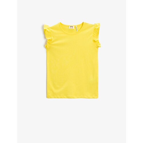 Koton T-Shirt - Yellow - Standard Slike