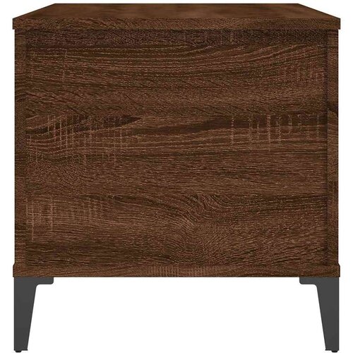 VidaXL Stolić za kavu boja hrasta 90 x 44,5 x 45 cm konstruirano drvo Slike