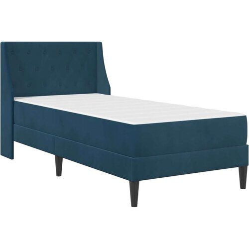  Okvir kreveta s madracem Zidne s uzglavljem 2 pcs Plava Bar&amp;scaron;un - Plava 80 x 200 cm Slike