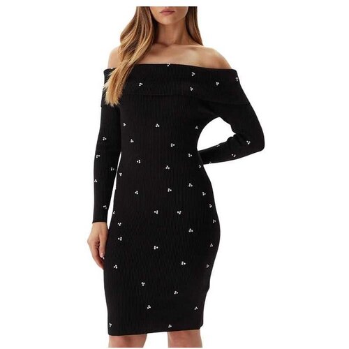 Guess crna haljina sa cirkonima Cene