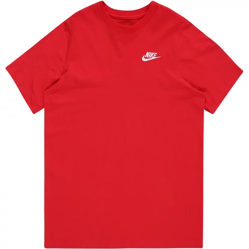 Nike Sportswear Majica rdeča / bela