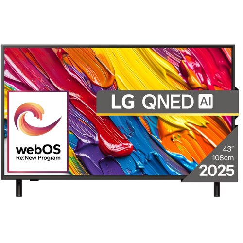 LG 43QNED84A3C TV 109.2 cm (43) 4K Ultra HD Smart TV Wi-Fi Black Cene