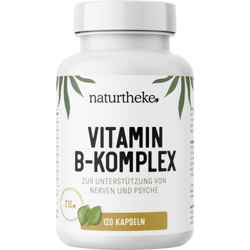 Naturtheke GmbH Vitamin B-kompleks - 120 kaps. Slike