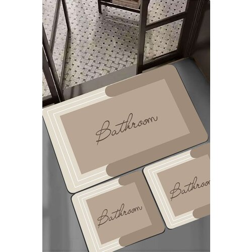 Lessentiel Maison set prostirki za kupatilo nakoe, 3 komada, bež Cene