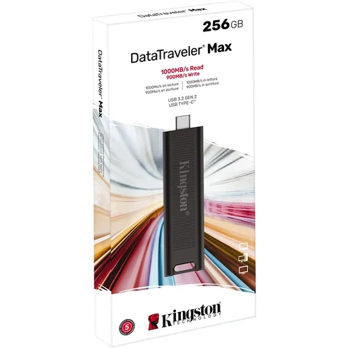 Kingston FD 256GB USB-CDataTraveler MAXR/W:1000/900MBs