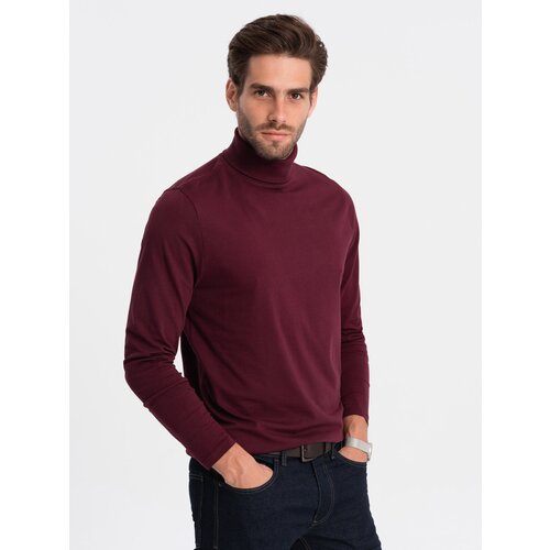 Ombre Men&amp;#039;s turtleneck longsleeve - maroon Slike