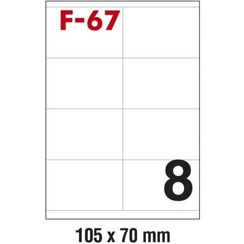  ETIKETE ILK 105X70MM PK100L FORNAX F-67 Cene