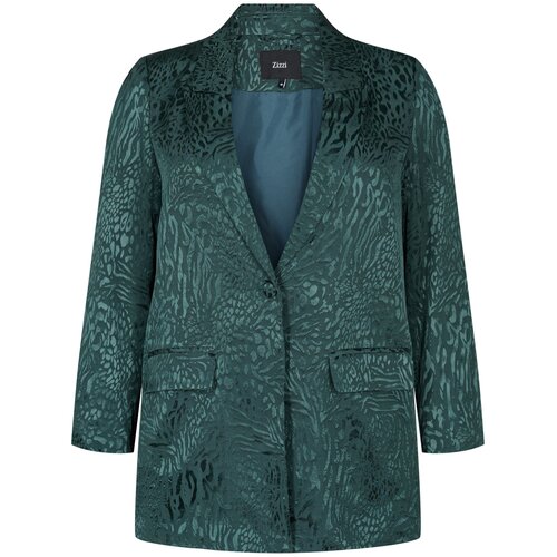 Zizzi Blazer &amp;#039;MRIA&amp;#039; zelena / temno zelena Slike