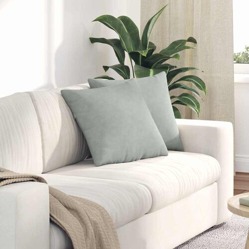  Jastučići za sofu 2 pcs Svijetlo siva 45 x 45 cm Cene