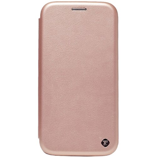 Teracell Maska za Samsung A73 5G na preklop Flip Premium roze zlatna Cene