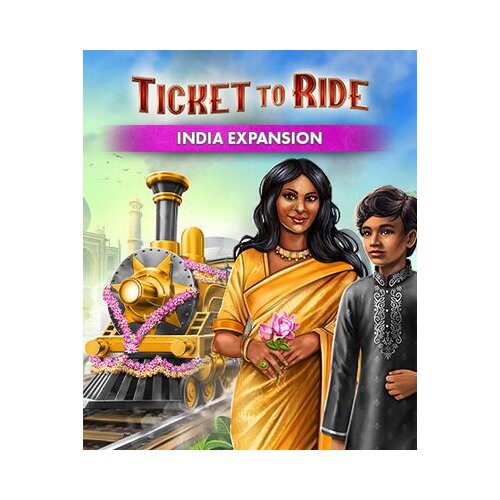 Steam ticket to ride&reg;: india expansion (dlc) key (pc) global Cene