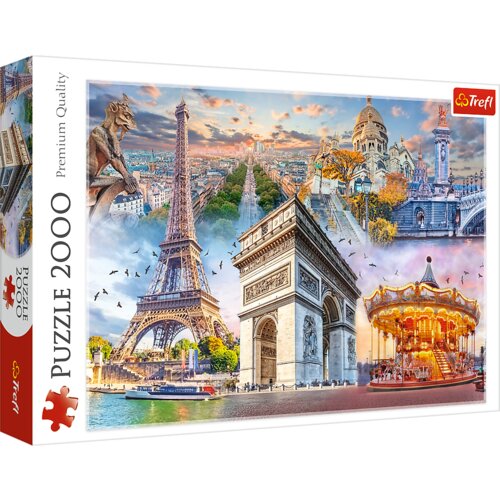 Puzzle 2000 - Weekend w Paryżu 27125 Cijene