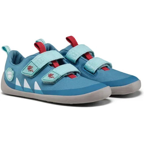 Affenzahn čevelj nizek Cotton Lucky Shark 00391-30211 barefoot F blue 25