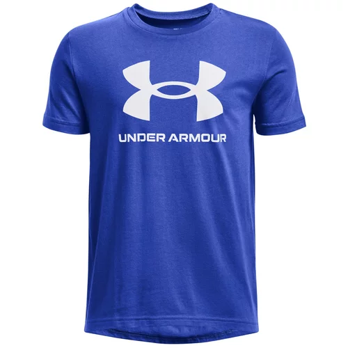 Under Armour Tehnička sportska majica kraljevsko plava / bijela