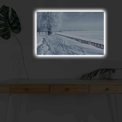 Wallity Slika sa LED osvetljenjem 4570KARDACT - 028, 45x70 cm Cene