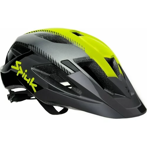 Spiuk Kaval Helmet Black/Yellow M/L (58-62 cm) Kaciga za bicikl