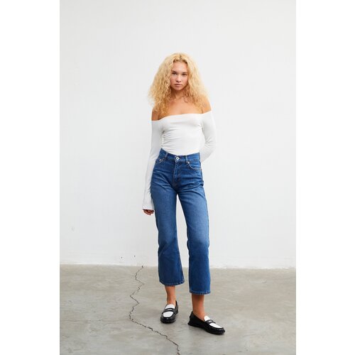 VATKALI Flare cropped jeans Slike