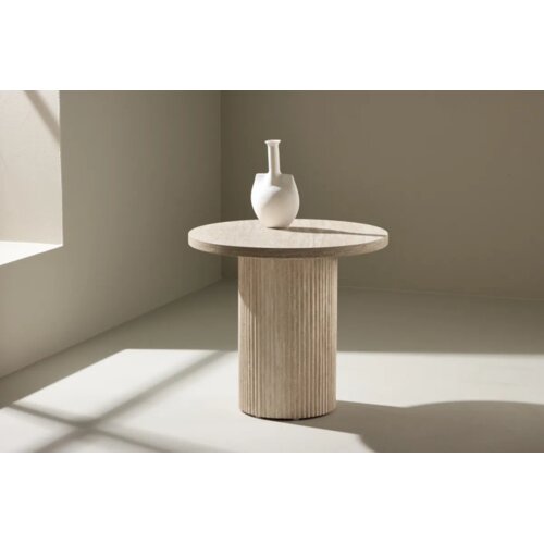 Venture Home H&auml;r&ouml;n klub stolić ⌀50 cm, bež Cijene