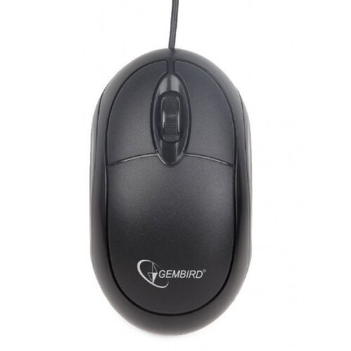 Gembird MUS-U-01 opticki mis 1000Dpi black 94mm usb Cene