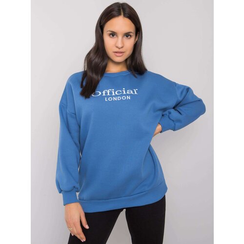 Ex moda Sweatshirt-EM-BL-702.46-dark blue Slike