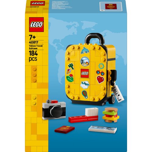 Lego iconic - žuti putni kofer (40817) Slike