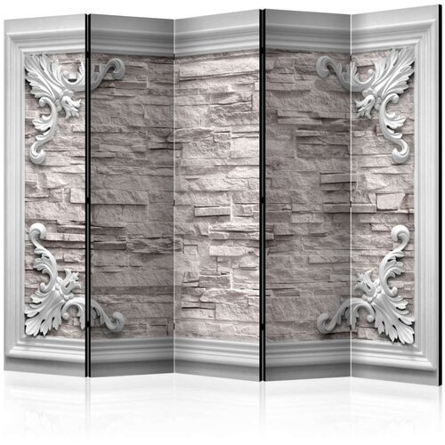  Paravan u 5 dijelova - Brick in the Frame (Beige) II [Room Dividers] 225x172 Slike