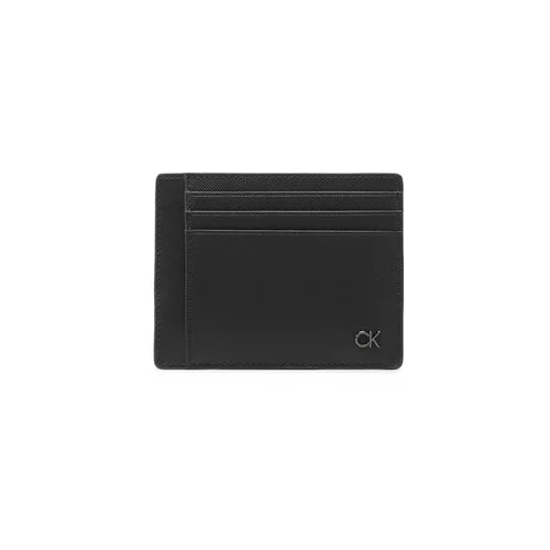 Calvin Klein Etui za kreditne kartice Ck Clean Pq Id Cardholder K50K510299 Črna