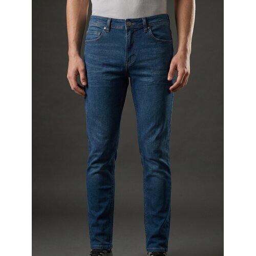 Sinsay Slim fit traperice s efektom pranja Slike