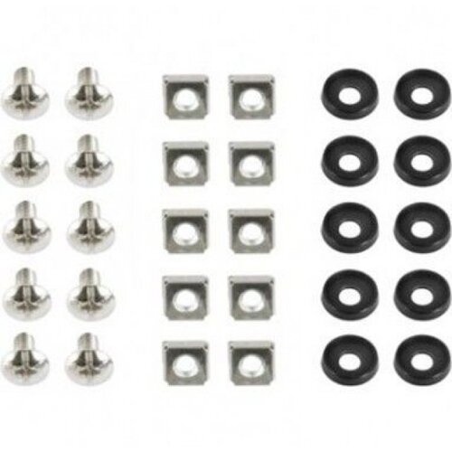  19A-FSET-01 Gembird 19 rack set, Vijci, navrtke i podloke, 10kom set 16641 Slike