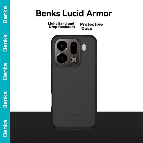  benks maska za mobilni telefon oppo find X9 pro, crna Slike