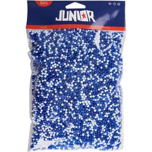 Junior Crafty styro, kuglice u boji, plava, 3-4mm, 10g Cene