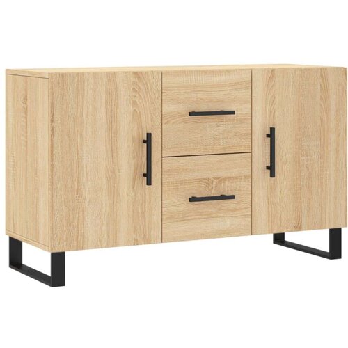 VidaXL Komoda boja hrasta sonome 100x36x60 cm od konstruiranog drva Slike