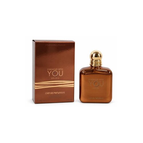 Armani (Giorgio Armani) Stronger With You Spices parfemska voda za mu&amp;scaron;karce 100 ml Slike