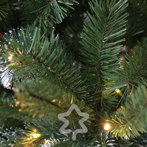 Můj Stromeček Umetna jelka vi&amp;scaron;ina 210 cm Snowy Pine LED &amp;ndash; Slike