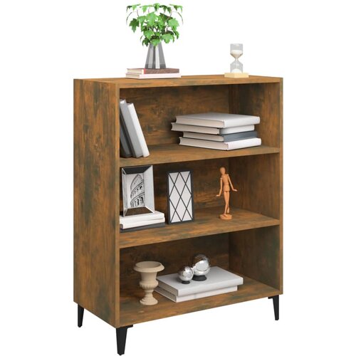  Komoda boja dimljenog hrasta 69,5x32,5x90 cm konstruirano drvo Slike