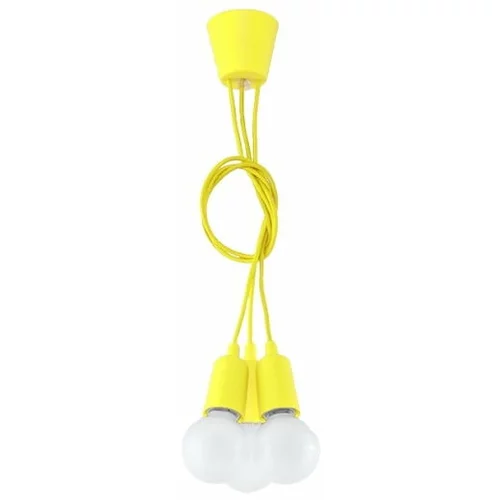 Nice Lamps Žuta viseća svjetiljka ø 15 cm Rene –