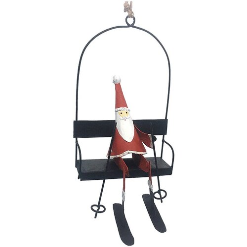 G-Bork viseći božićni ukras Santa Ski on Swing Slike