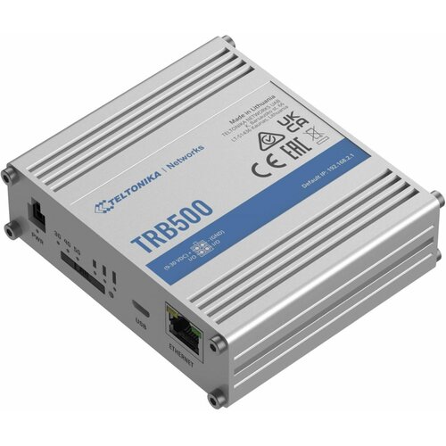 Teltonika usmerjevalnik 1-port Giga 5G DIN TRB500, (21209357) Cene