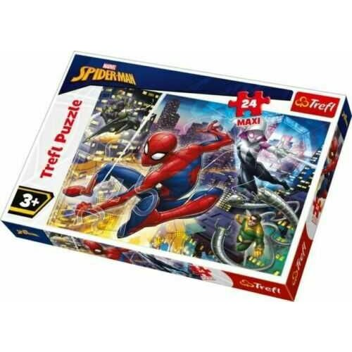 Trefl Puzzle Fearless Spider-Man - 24 maxi veličina puzzli Slike